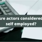 are actors considered self employed