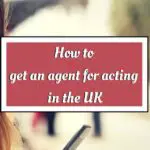 how to get an agent for acting uk